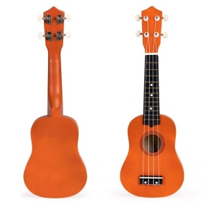 Ukulele gitara za decu 4 zice braon - Img 1