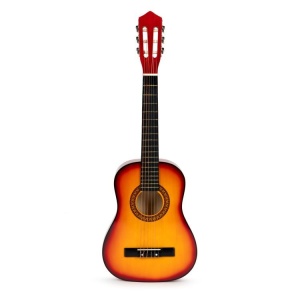 Velika klasična drvena gitara za decu sa 6 žica – ECOTOYS - Img 2
