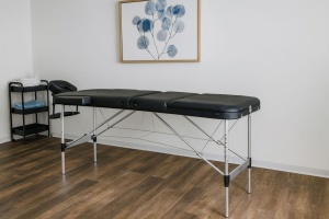 Aluminijumski masažni i rehabilitacioni sto, 3-sekcioni, sklopivi u kofer + torba - ModernHome - Img 2