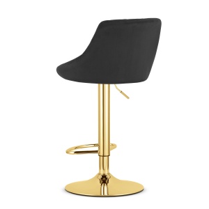 Barska stolica Kast black / gold baza - Img 2