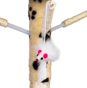Češko za mačke 138cm XL leo beige - Img 5
