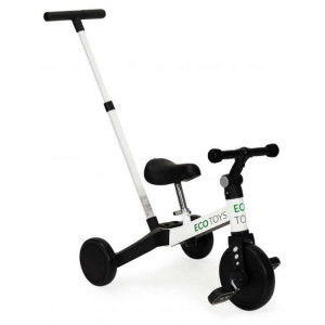 ECOTOYS TRICIKL 2U1 WHITE
