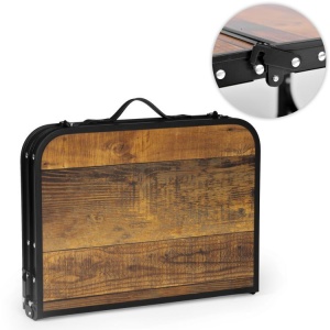Kamperski sklopivi stočić 60 × 40 cm – Wooden MultiGarden - Img 8