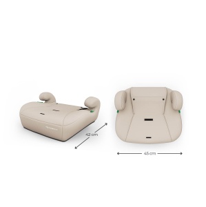 KINDERKRAFT AUTOSEDIŠTE COMFORT UP 2 PLUS I-SIZE BEIGE - Img 10