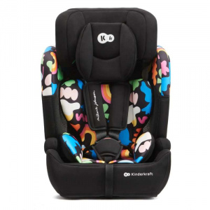 KINDERKRAFT AUTOSEDIŠTE COMFORT UP I-SIZE 76-150CM HAPPY SHAPES - Img 2