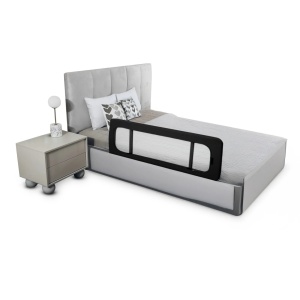 KINDERKRAFT OGRADA ZA KREVET GUARD AND DREAM BLACK - Img 4