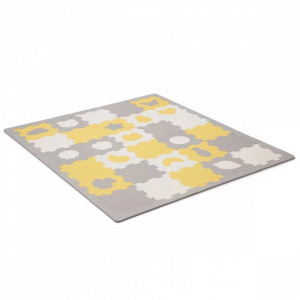 KINDERKRAFT PODLOGA ZA IGRU 3D LUNO SHAPES YELLOW - Img 3