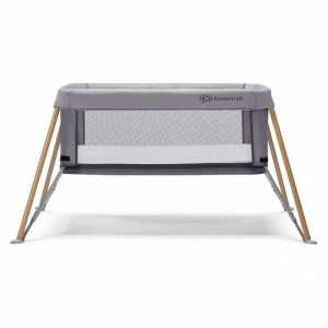 KINDERKRAFT PRENOSIVI KREVETAC MOVI WOOD GREY - Img 7