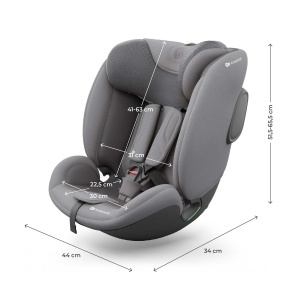 KINDERKRAFT SET AUTO SEDIŠTA I-LITE I-FIX ENDURA SAFE SA ISOFIX BAZOM GREY - Img 10