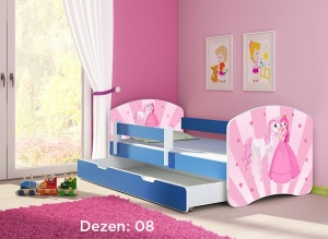 Krevet za decu Blue sa fiokom 180x80 acma 2 08