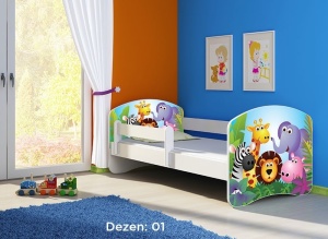 KREVET ZA DECU WHITE 180X80 ACMA 2