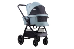 LA MAMA TRIO kolica za bebe 3u1 - green - Img 5