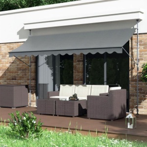 Tenda za terasu i balkon sa podešavanjem visine 2X1.2M Grey Multigarden - Img 2