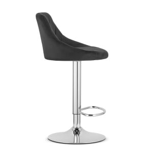 Barska stolica Kast grey / chrom baza - Img 4