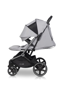 Eurocart easy go echo cloudy grey kolica za blizance - Img 3