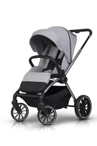 EUROCART EASY GO GIRO 2U1 KOLICA ZA BEBE CLOUDY GREY - Img 2