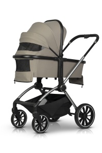 EUROCART EASY GO GIRO 2U1 KOLICA ZA BEBE SAVANA BEIGE - Img 2