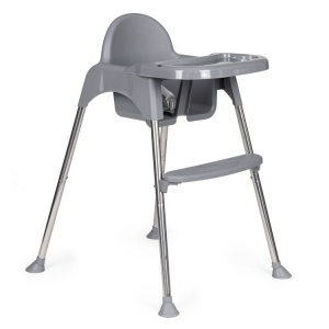 HRANILICA ZA BEBE 2U1 SA POSTOLJEM I POJASEVIMA GRAY ECOTOYS - Img 2