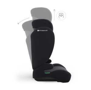 KINDERKRAFT AUTOSEDISTE I-SPARK 2 PLUS I SIZE BLACK - Img 3