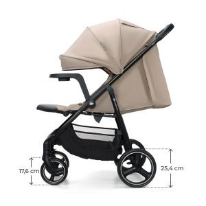KINDERKRAFT KOLICA ZA BEBE SA TACNOM TRIG 3 BEIGE - Img 12