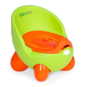 Noša za decu sa uklonivim umetkom i neklizajućim nogicama, zelena, ECOTOYS - Img 3