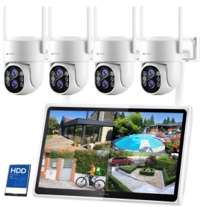 SET 4 SMART KAMERE HD 4K + MONITOR SNIMAČ - Img 1