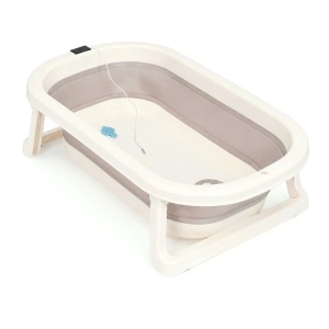 Sklopiva kadica za bebe sa postoljem, odvodom i LCD termometrom – ECOTOYS - Img 5