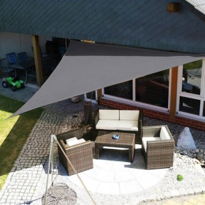 Solarno trouglasto jedro 4x4x4m Gray ModernHome - Img 6