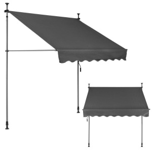 Tenda za terasu i balkon sa podešavanjem visine 2X1.2M Grey Multigarden - Img 3