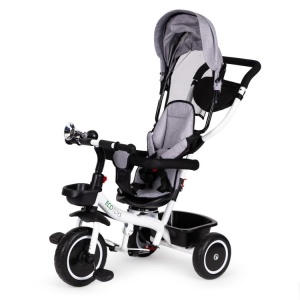 TRICIKL SA ROTIRAJUĆIM SEDIŠTEM 360 GRAY ECOTOYS - Img 2