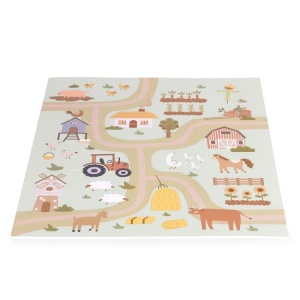 Velika podloga za igru EVA FOAM Farma 02 90.5x90.5 cm 21 deo ECOTOYS - Img 4