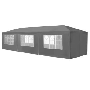 Baštenski šator, 3x9 m, 8 stranica, gray, MultiGarden - Img 5