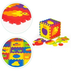 Edukativna podloga EVA FOAM 20 delova 148x119cm ECOTOYS - Img 5