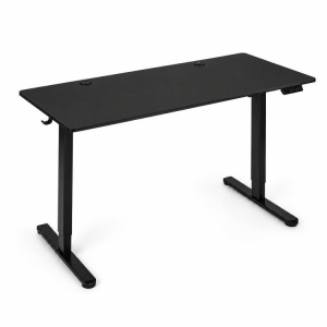 Električni radni sto 140 × 60 cm sa podesivom visinom 72–118 cm, crni – ModernHome - Img 2