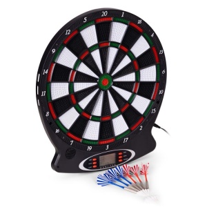 Elektronski pikado sa LCD ekranom 38 cm, 18 igara, set sa 6 pikada - Img 8
