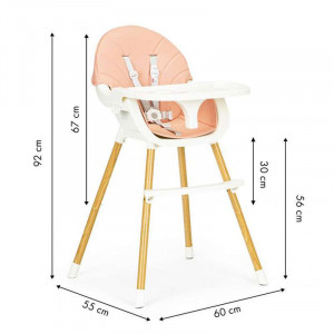 HRANILICA ZA BEBE 2U1 ECO PINK - Img 5