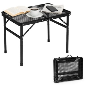 Kamperski sklopivi sto 60 × 40 cm – Black MultiGarden - Img 2