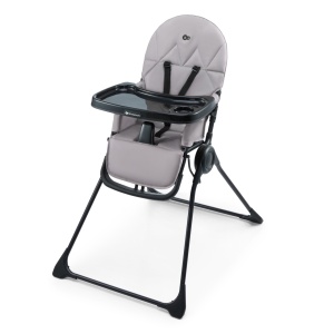 KINDERKRAFT STOLICA ZA HRANJENJE BINCI GREY