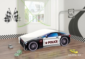 KREVET ZA DECU AUTOMOBIL 180X80 CM 03 - Img 2