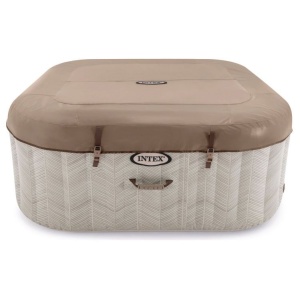 Kvadratni SPA bazen sa hidromasažom za 4 osobe, 175x71 cm - INTEX 28446 - Img 5
