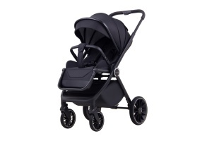 LA MAMA ALVI kolica za bebe 3u1 - black - Img 2