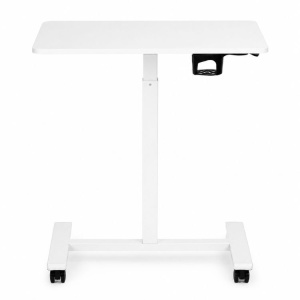 Mobilni podesivi sto za laptop, 70 × 48 cm, bele boje, visina 71,5–112 cm – ModernHome - Img 4