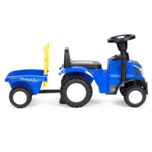 TRAKTOR SA PRIKOLICOM BLUE ECOTOYS - Img 3