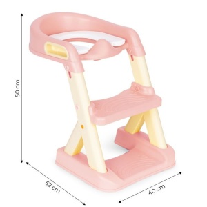 ADAPTER ZA WC ŠOLJU ZA DECU SA STEPENIKOM ECOTOYS PINK - Img 7