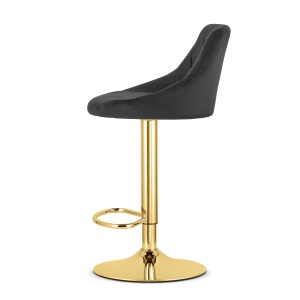Barska stolica Kast black / gold baza - Img 3