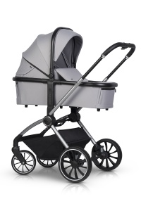 EUROCART EASY GO GIRO 2U1 KOLICA ZA BEBE CLOUDY GREY - Img 4
