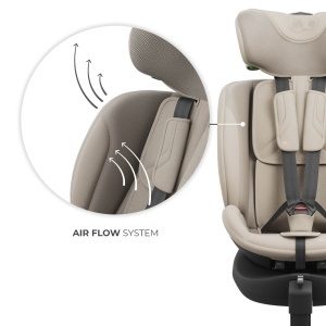 KINDERKRAFT AUTO SEDIŠTE I-FIX ENDURA SAFE 61-150CM BEIGE - Img 6