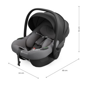 KINDERKRAFT AUTO SEDIŠTE I-LITE 40-87CM COOL GREY - Img 5