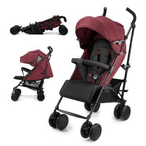 KINDERKRAFT KOLICA ZA BEBE SIESTA 2 BURGUNDY - Img 1