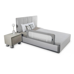 KINDERKRAFT OGRADA ZA KREVET GUARD AND DREAM LIGHT GREY - Img 3